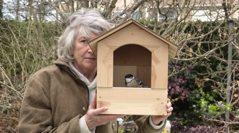Avant le printemps, les ménages britanniques posent cet accessoire en bois au jardin pour sauver les oiseaux