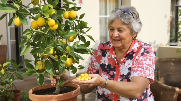Citronnier qui ne donne rien : ce déchet de cuisine à enterrer au pied le couvre vite de fruits