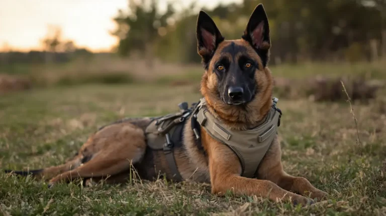 Pour ne pas être séparé de ce Malinois de mission, ce maître-chien l’adopte et lui offre une retraite dorée
