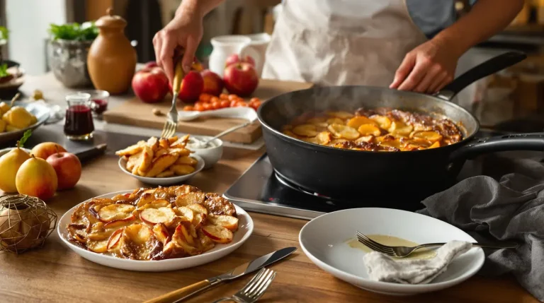 « Une poêle, et c’est tout » : le gâteau aux pommes que je fais sans four