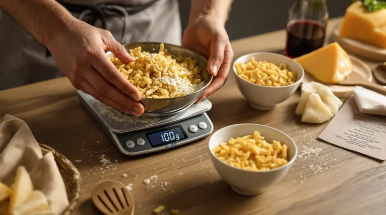 combien de grammes de pâtes par personne