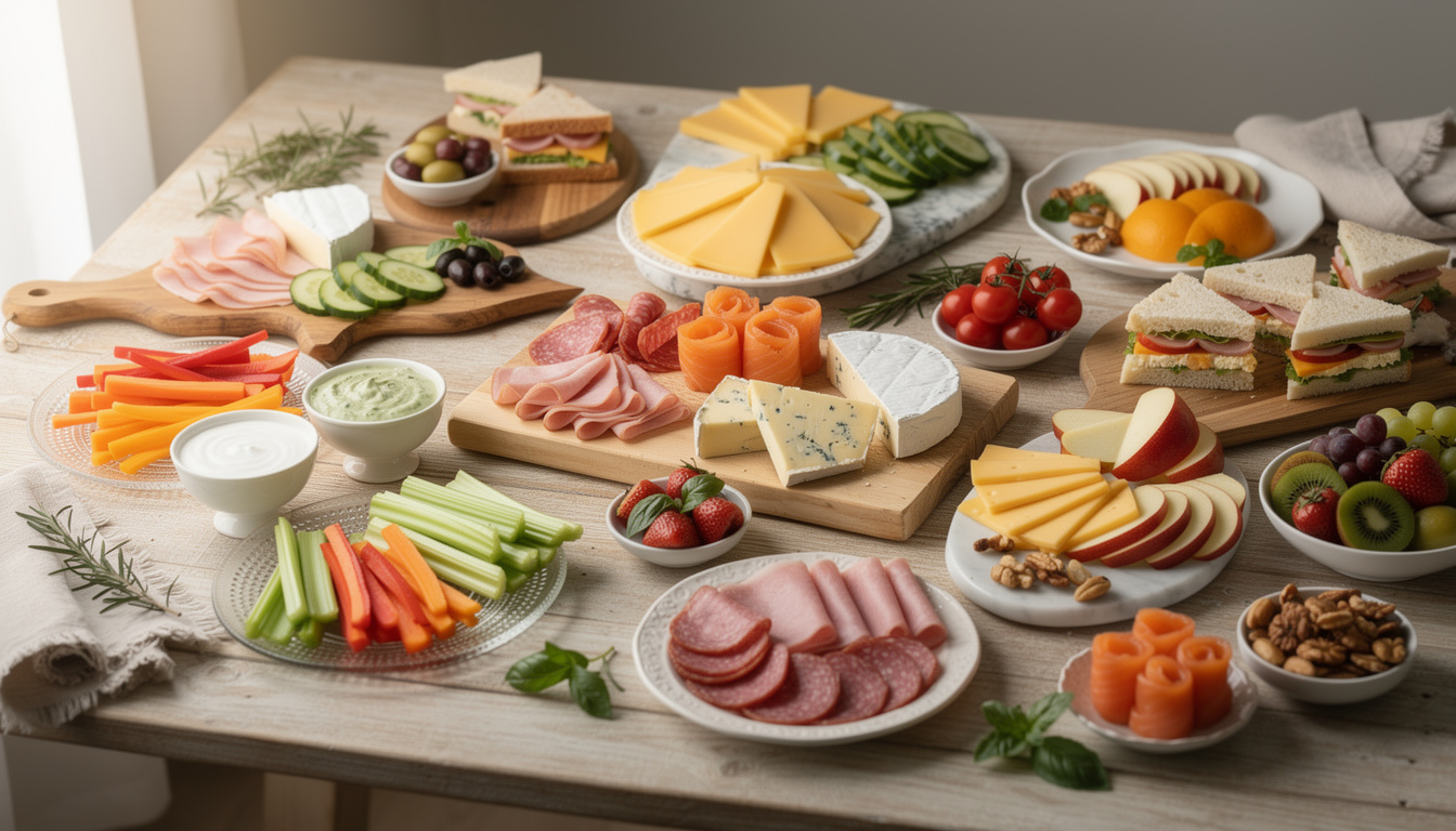 découvrez des idées simples et rapides pour un apéritif dînatoire froid, parfait pour satisfaire tous les goûts avec des recettes faciles à préparer.
