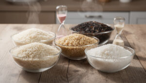 découvrez le temps de cuisson parfait pour chaque type de riz afin d'obtenir une texture idéale à chaque repas.