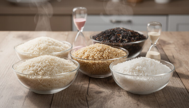 découvrez le temps de cuisson parfait pour chaque type de riz afin d'obtenir une texture idéale à chaque repas.